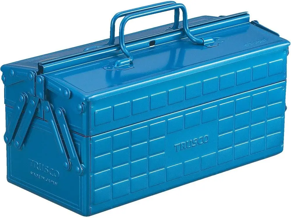 2-Level Toolbox ST-350-B, Heavy-Duty Storage for Tools and Equipment, Portable Organizer with Secure Latch
2-Level Toolbox ST-350-B, Heavy-Duty Storage for Tools and Equipment, Portable Organizer with Secure Latch