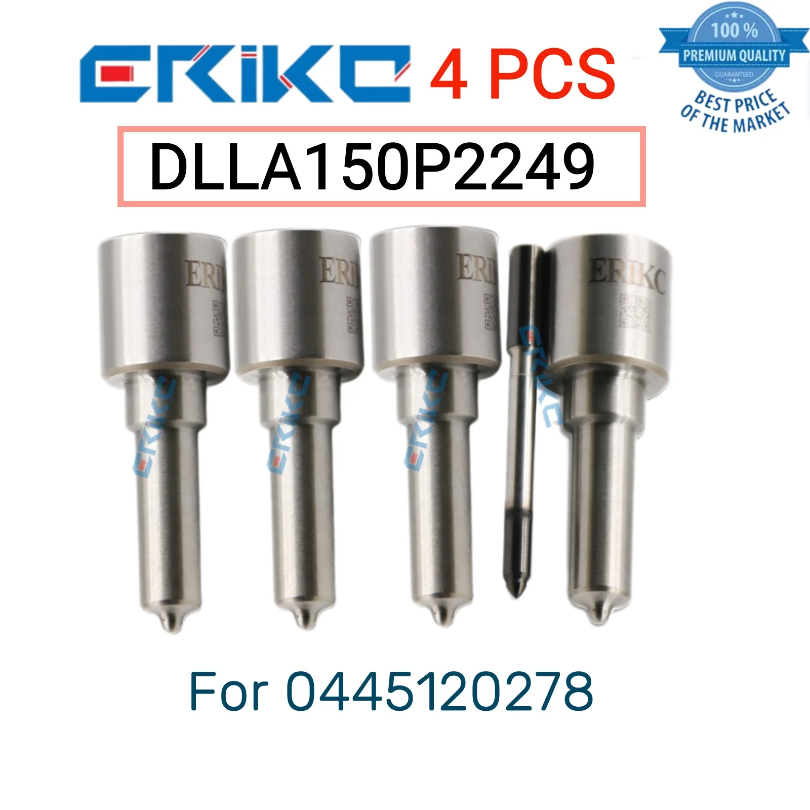 4 PCS DLLA150P2249 Diesel Fuel Nozzle 0 433 172 249 DLLA 150 P 2249 Fire Jet Spray Nozzle DLLA 150P2249 for 0445120278
4 PCS DLLA150P2249 Diesel Fuel Nozzle 0 433 172 249 DLLA 150 P 2249 Fire Jet Spray Nozzle DLLA 150P2249 for 0445120278