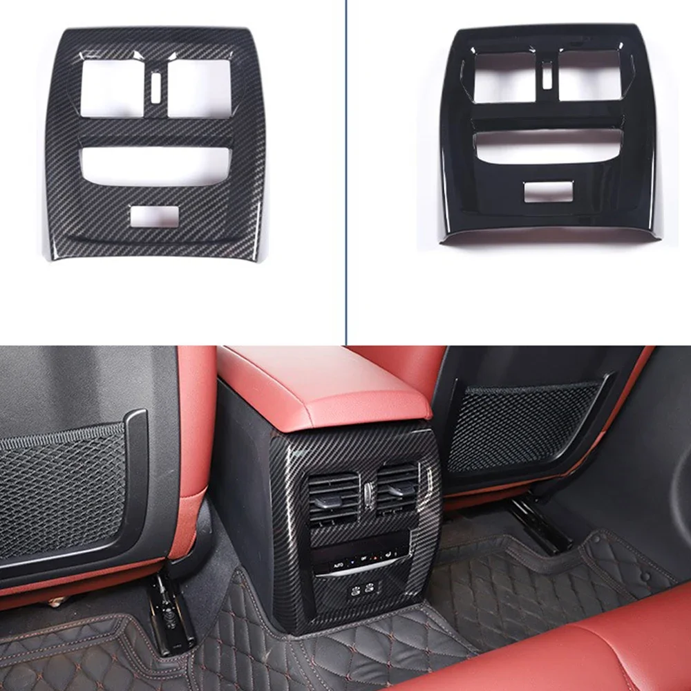 ABS Car Rear Air Conditioner Air Vent Cover For BMW G26 2020-2022 4 Serie Decorative Frame Stickers Auto Parts Accessories
ABS Car Rear Air Conditioner Air Vent Cover For BMW G26 2020-2022 4 Serie Decorative Frame Stickers Auto Parts Accessories