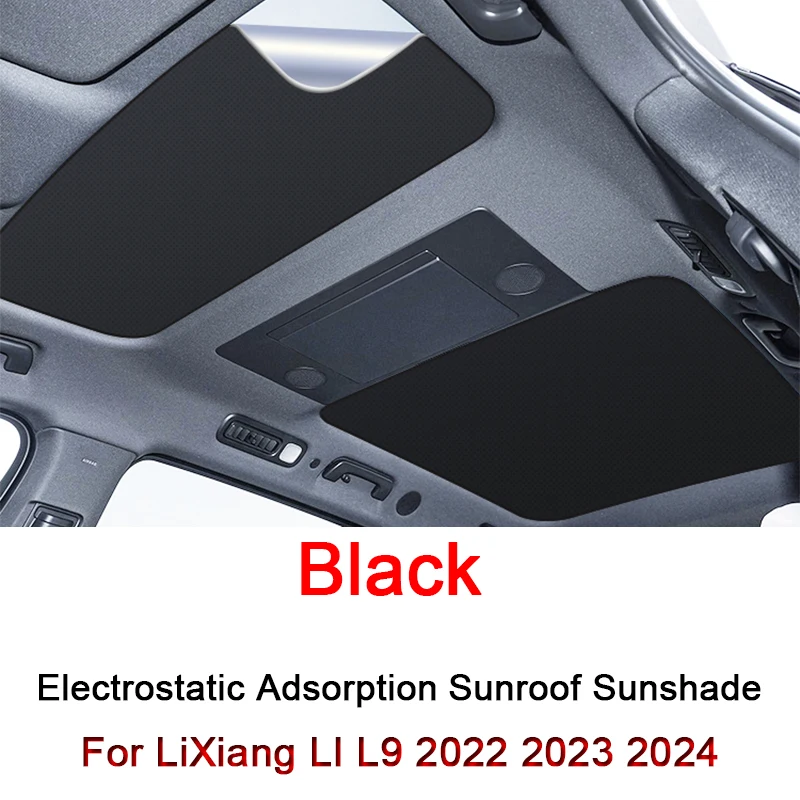 Car Electrostatic Adsorption Sunroof Sunshade For LiXiang LI L9 2022 2023 2024 Heat Insulation Skylight Sticker Auto Accessories
Car Electrostatic Adsorption Sunroof Sunshade For LiXiang LI L9 2022 2023 2024 Heat Insulation Skylight Sticker Auto Accessories