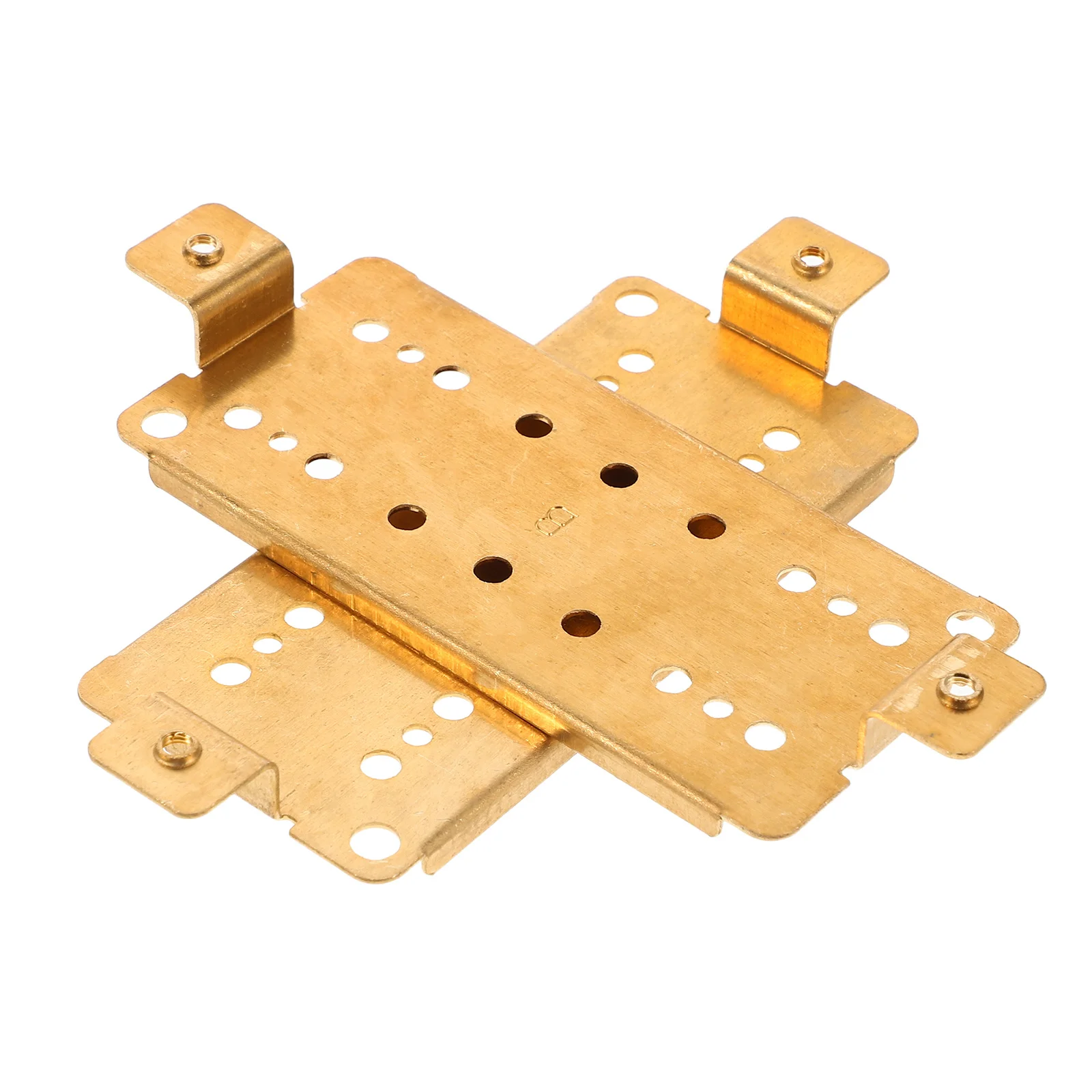 2Pcs Brass Humbucker Guitar Pickup Baseplate for 7-String Electric Guitar Accessories Precise Design Enhanced Stability
2Pcs Brass Humbucker Guitar Pickup Baseplate for 7-String Electric Guitar Accessories Precise Design Enhanced Stability