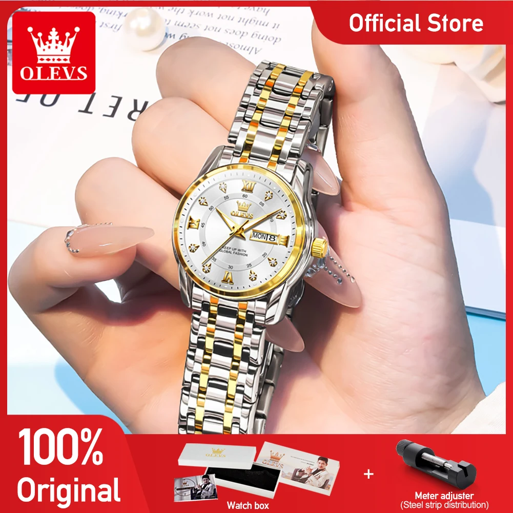OLEVS 5513X Perfume Womens Watch Original Quartz Watch Waterproof Luminous Day Date Ladies Watches Fragrant Watch Gift New Reloj
OLEVS 5513X Perfume Womens Watch Original Quartz Watch Waterproof Luminous Day Date Ladies Watches Fragrant Watch Gift New Reloj