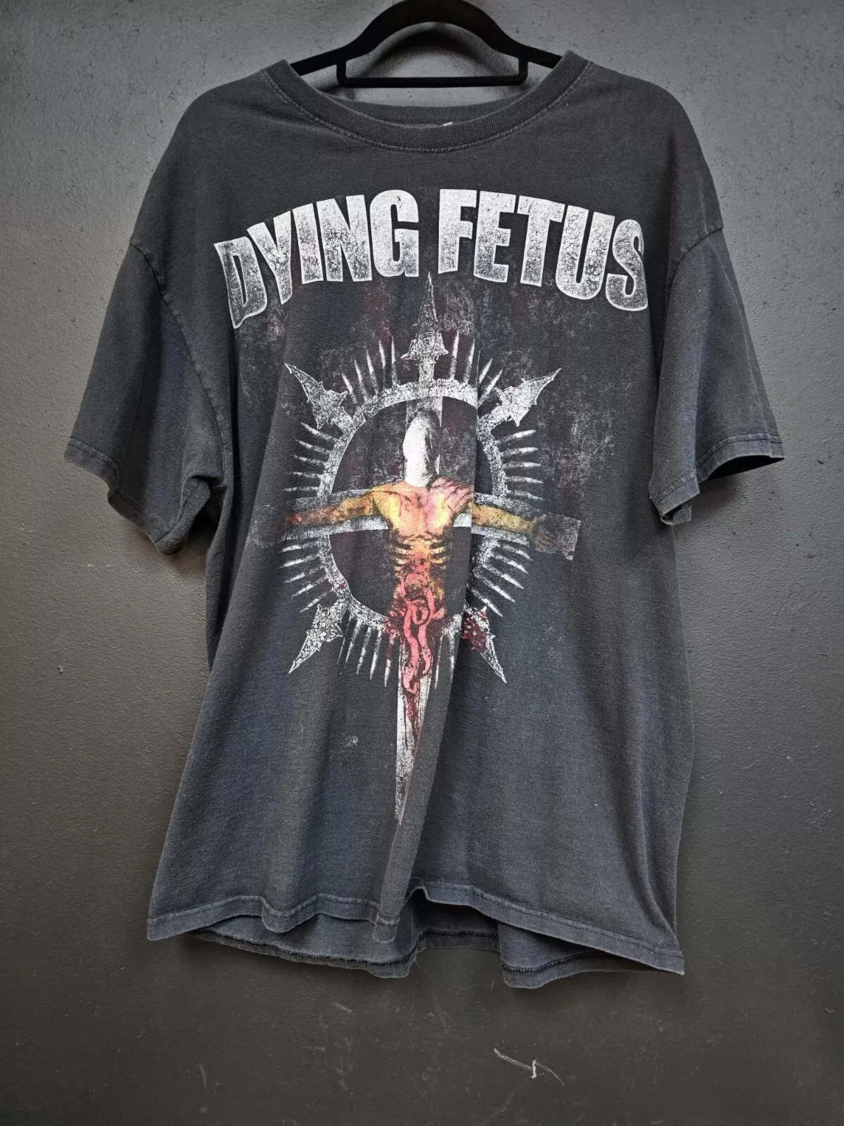 Plus SizeVintage Y2K 2000s Dying Fetus Band T Shirt Size XL Deathcore Death Metal Tee Hip Hop Personalized European American Y2k 
Plus SizeVintage Y2K 2000s Dying Fetus Band T Shirt Size XL Deathcore Death Metal Tee Hip Hop Personalized European American Y2k