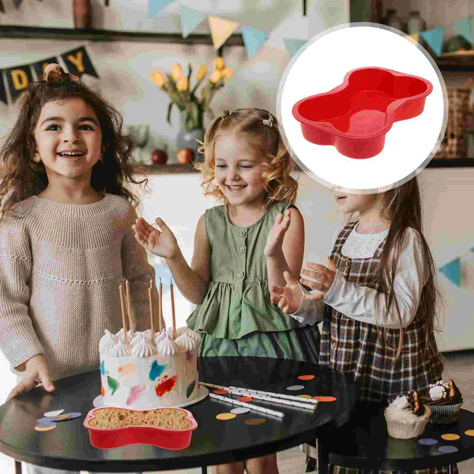 Non-stick Silicone Dog Bone Shape Cake Pan for Puppy Dog Birthday (Red) dog cake mold dog birthday cake mold
Non-stick Silicone Dog Bone Shape Cake Pan for Puppy Dog Birthday (Red) dog cake mold dog birthday cake mold
