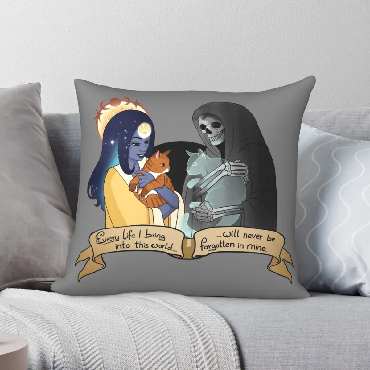 Life Death Pillowcase Polyester Linen Velvet Printed Zip Decor Pillow Case Sofa Seater Cushion Cover
Life Death Pillowcase Polyester Linen Velvet Printed Zip Decor Pillow Case Sofa Seater Cushion Cover