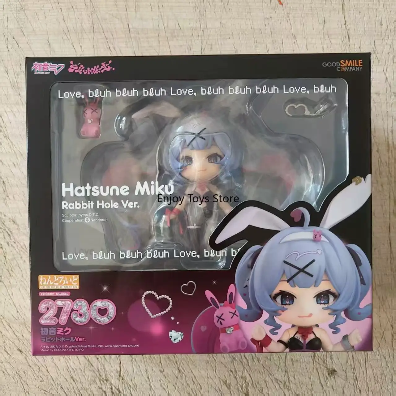 In Stock GSC Clay Man 2730 Hatsune Miku Rabbit Hole Q Version Mobile Phone Decoration
In Stock GSC Clay Man 2730 Hatsune Miku Rabbit Hole Q Version Mobile Phone Decoration