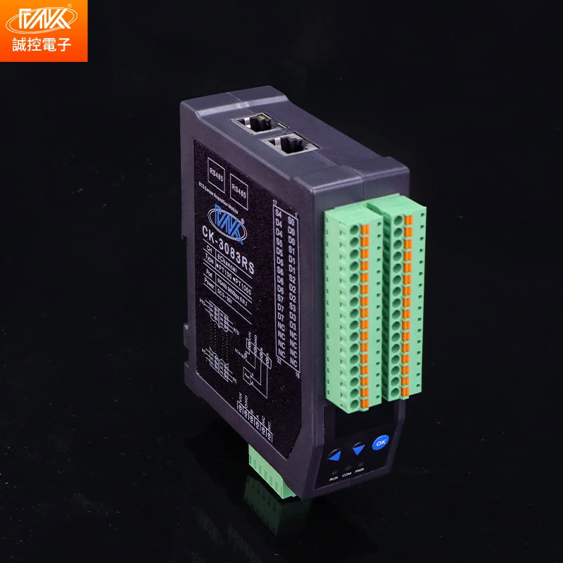 CK-3083RS 8-канальный модуль измерения температуры RTD к RS485, каскадный модуль термосопротивления, полная изоляция канала
CK-3083RS 8-канальный модуль измерения температуры RTD к RS485, каскадный модуль термосопротивления, полная изоляция канала