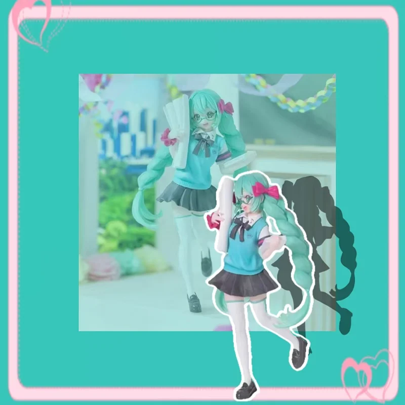 In stock Genuine Miku 16th Anniversary Pvc Anime Vocaloid Singer Singer Uniform Lovely Desktop ornament Festival Gift Birthday
In stock Genuine Miku 16th Anniversary Pvc Anime Vocaloid Singer Singer Uniform Lovely Desktop ornament Festival Gift Birthday