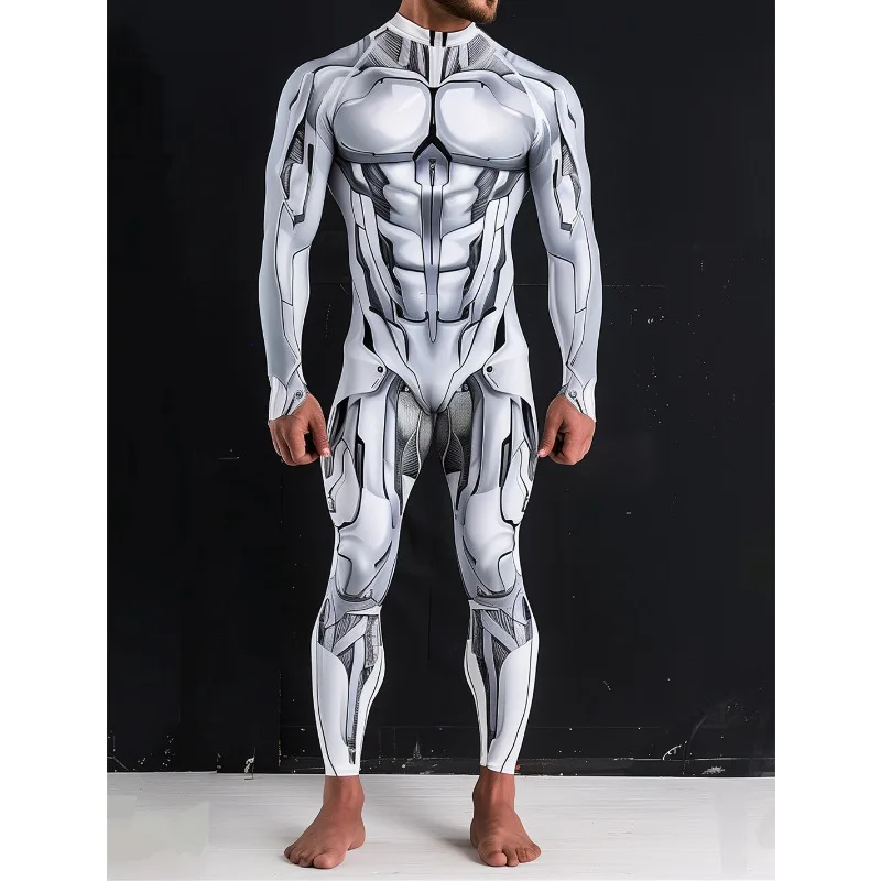 Unisex Cyber Punk 3D Digital Printing Halloween Party Role Play Outfit Women Men Cosplay Costume Carnival Jumpsuit
Unisex Cyber Punk 3D Digital Printing Halloween Party Role Play Outfit Women Men Cosplay Costume Carnival Jumpsuit