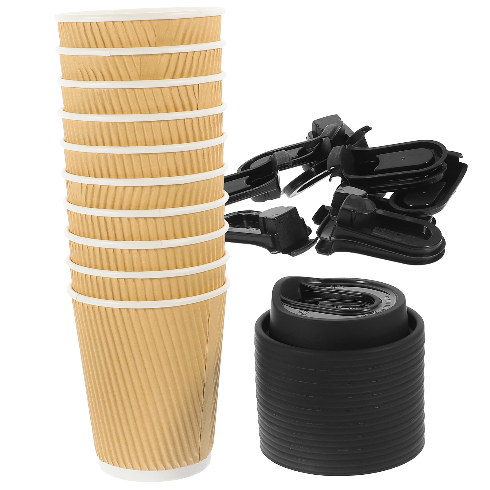 1 set Anti-scald Double-layer Paper Cups 8oz Durable Insulated Disposable Hot Beverage Cups for Coffee Tea Milk Drinks
1 set Anti-scald Double-layer Paper Cups 8oz Durable Insulated Disposable Hot Beverage Cups for Coffee Tea Milk Drinks