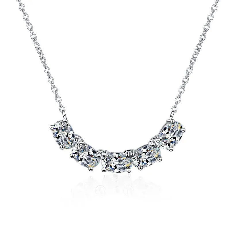 XL093 Lefei Fashion Luxury Simple Classic 2.5CT Moissanite Oval Smile Face Necklaces For Women 925 Sterling Silver Party Jewelry
XL093 Lefei Fashion Luxury Simple Classic 2.5CT Moissanite Oval Smile Face Necklaces For Women 925 Sterling Silver Party Jewelry