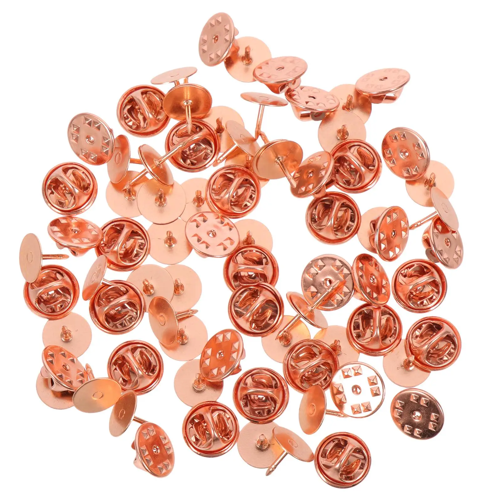 50 Sets Copper Pin Backings Craft Lightweight Locking Lapel Pins Enamel Badge Replacement Jewellery Components Metal Clutch
50 Sets Copper Pin Backings Craft Lightweight Locking Lapel Pins Enamel Badge Replacement Jewellery Components Metal Clutch