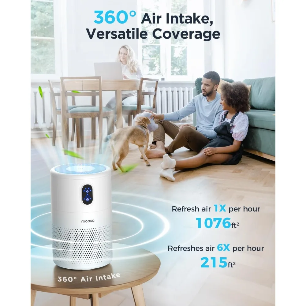 Home Large Room up to 1076 ft², H13 True HEPA Air Cleaner, Odor Eliminator , Remove Smoke Dust Pollen Pet Dander (Available )
Home Large Room up to 1076 ft², H13 True HEPA Air Cleaner, Odor Eliminator , Remove Smoke Dust Pollen Pet Dander (Available )