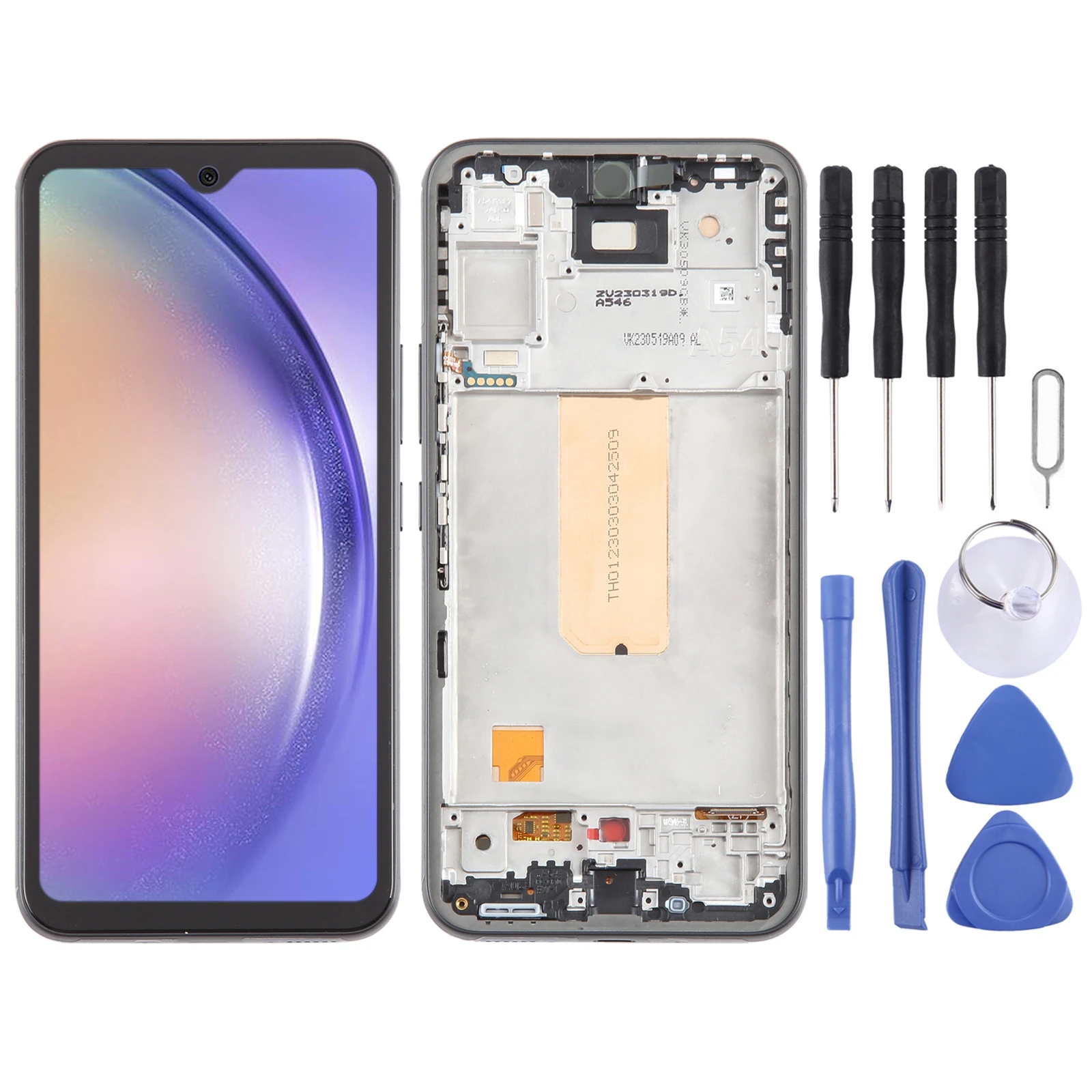 Для Samsung Galaxy A54 SM-A546B Incell ЖК-экран дисплей дигитайзер полная сборка с рамкой не поддерживает отпечаток пальца
Для Samsung Galaxy A54 SM-A546B Incell ЖК-экран дисплей дигитайзер полная сборка с рамкой не поддерживает отпечаток пальца