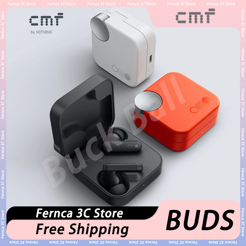 CMF by NOTHING BUDS Wireless BluetoothEarphone Active Noise Cancellation Waterproof Sport Headphone Long Battery Life Earbuds
CMF by NOTHING BUDS Wireless BluetoothEarphone Active Noise Cancellation Waterproof Sport Headphone Long Battery Life Earbuds