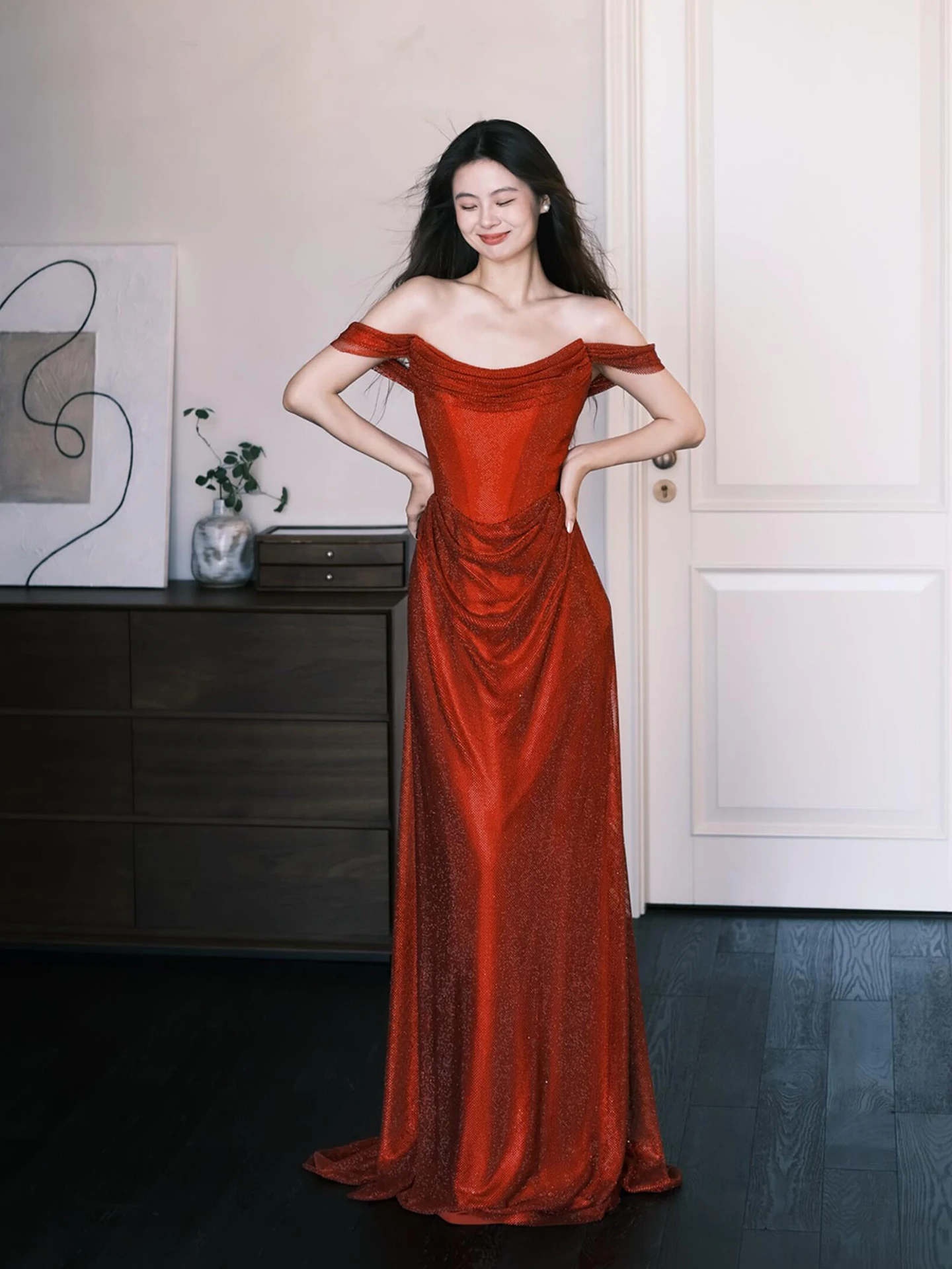 One-Shoulder Wedding Dress 2026 New Style Toast Dress Bride Morning Robe Elegant Luxury Small Audience Student Adult Ceremony
One-Shoulder Wedding Dress 2026 New Style Toast Dress Bride Morning Robe Elegant Luxury Small Audience Student Adult Ceremony