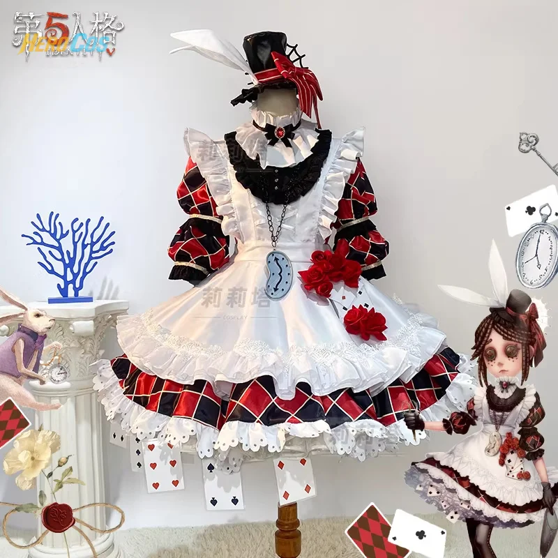 HERO Cos Identity Ⅴ Gardener Cosplay Emma Woods Costume Women Lolita Dress Halloween Carnival Uniform Clothing Party Suit
HERO Cos Identity Ⅴ Gardener Cosplay Emma Woods Costume Women Lolita Dress Halloween Carnival Uniform Clothing Party Suit