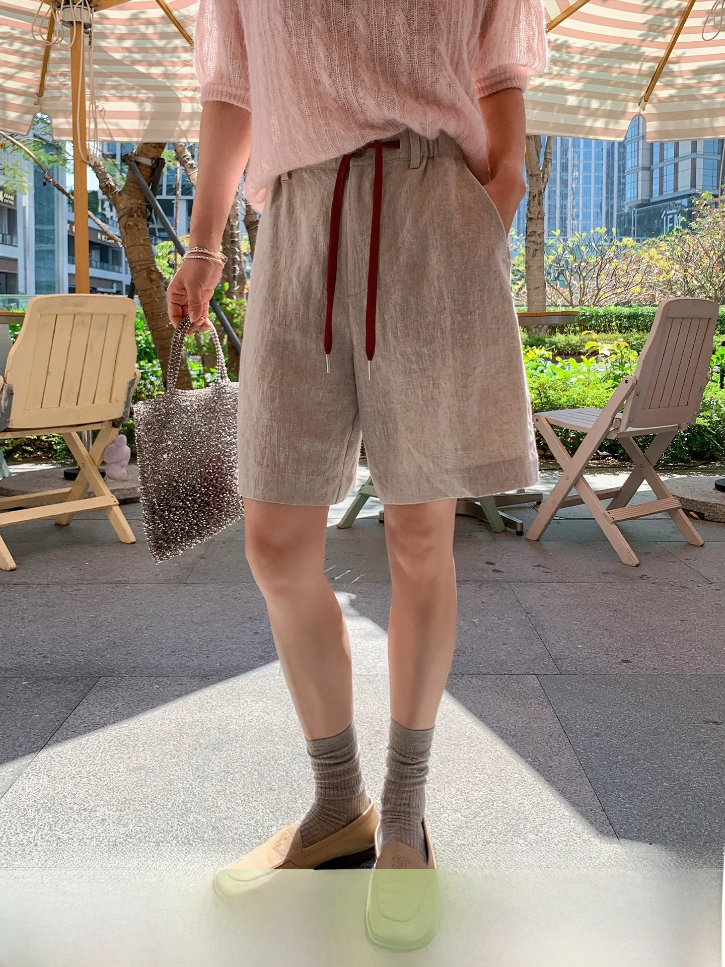 Liberlin Sisy Women's Linen Shorts Elastic Waist Loose Fit Comfortable Casual Pants Spring 2026 New Style Straight Leg
Liberlin Sisy Women's Linen Shorts Elastic Waist Loose Fit Comfortable Casual Pants Spring 2026 New Style Straight Leg