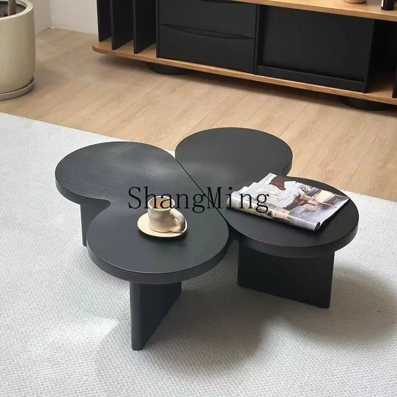 HJ new medieval small apartment coffee table living room home minimalist black light luxury high-end retro small table
HJ new medieval small apartment coffee table living room home minimalist black light luxury high-end retro small table