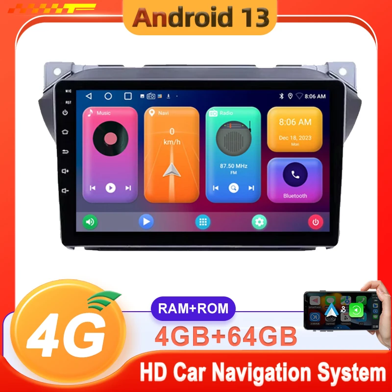 9 inch Android 13 Car player Auto Car Radio For Suzuki Alto 2009 2010-2016 Auto Radio Dash Cam 5G wifi High-performance CPU HDR
9 inch Android 13 Car player Auto Car Radio For Suzuki Alto 2009 2010-2016 Auto Radio Dash Cam 5G wifi High-performance CPU HDR