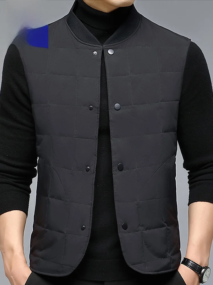 Romon Men's down Vest Lightweight Casual White Duck down Jacket Autumn Winter Fashion Urban Style Waterproof Polyester Fabric
Romon Men's down Vest Lightweight Casual White Duck down Jacket Autumn Winter Fashion Urban Style Waterproof Polyester Fabric