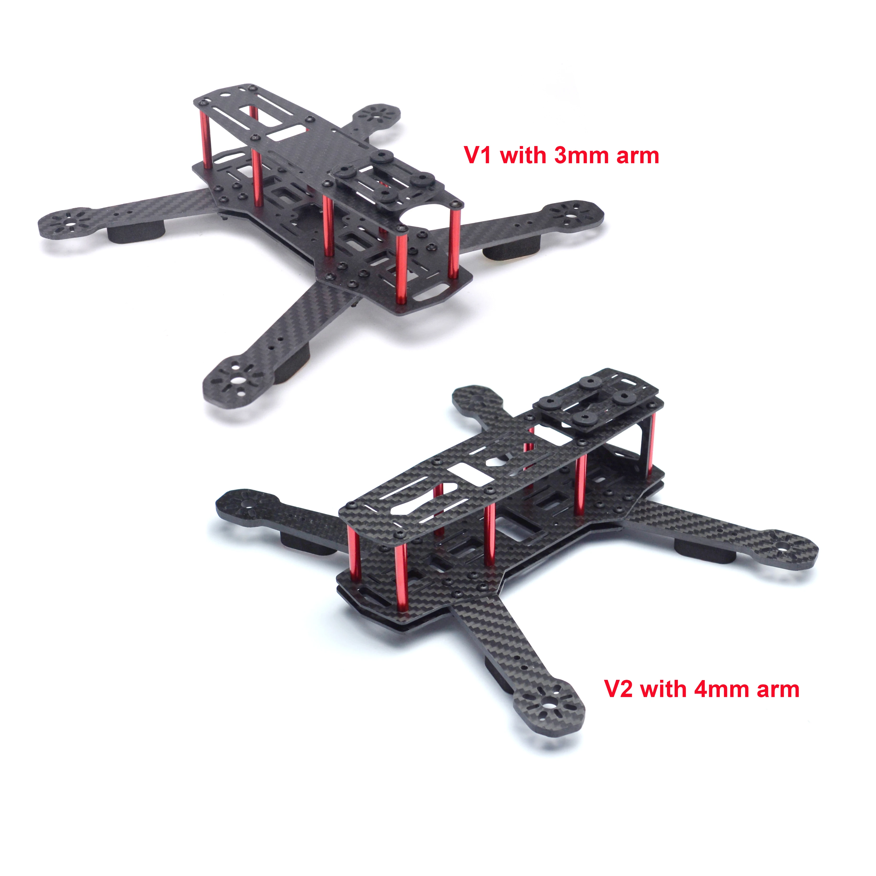 High Quality ZMR250 QAV250 250 250mm with 3mm or 4mm arm Carbon Fiber Quadcopter Frame Kit For FPV drone
High Quality ZMR250 QAV250 250 250mm with 3mm or 4mm arm Carbon Fiber Quadcopter Frame Kit For FPV drone