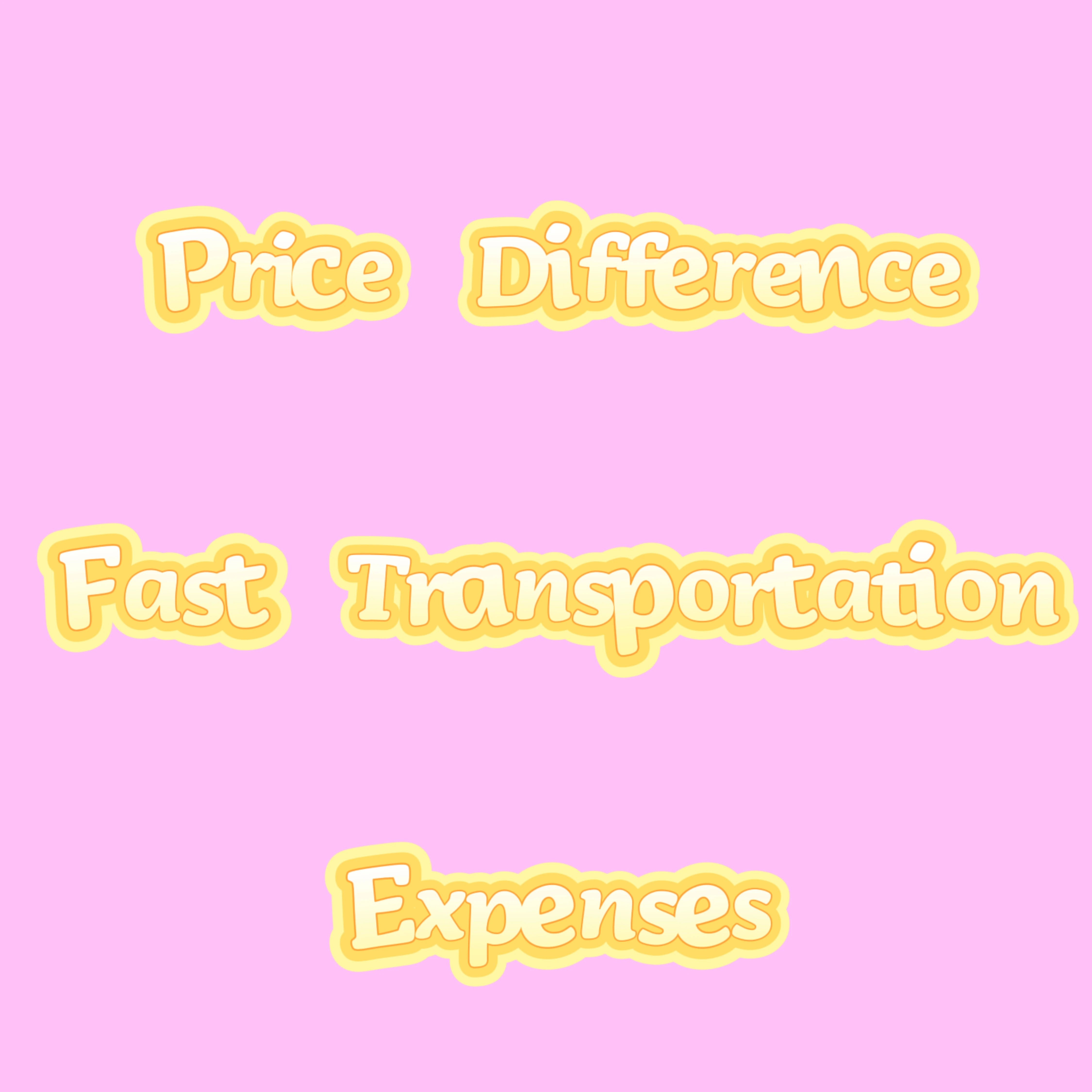 Price Difference Fast Transportation Expenses for Allingentle Custom-to-Made Dresses
Price Difference Fast Transportation Expenses for Allingentle Custom-to-Made Dresses