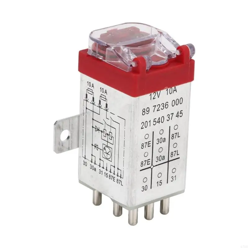87HE Electrical 9pin 12V перегрузка автомобиля для R107 R129 W124 W126 2015403745
87HE Electrical 9pin 12V перегрузка автомобиля для R107 R129 W124 W126 2015403745