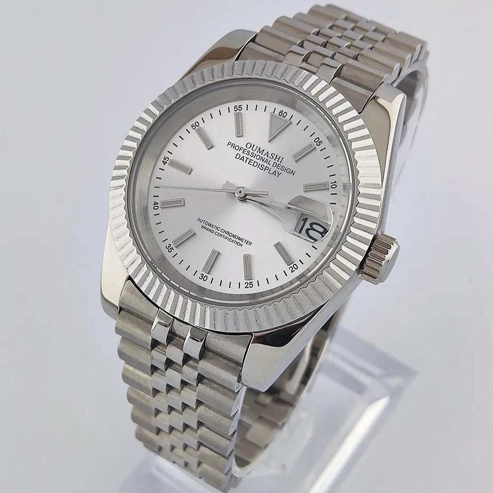 39MM Watch NH35 Watch 904L Stainless Steel Sapphire Glass Waterproof Watch Automatic Movement Mechanical Watch Men's Watch
39MM Watch NH35 Watch 904L Stainless Steel Sapphire Glass Waterproof Watch Automatic Movement Mechanical Watch Men's Watch