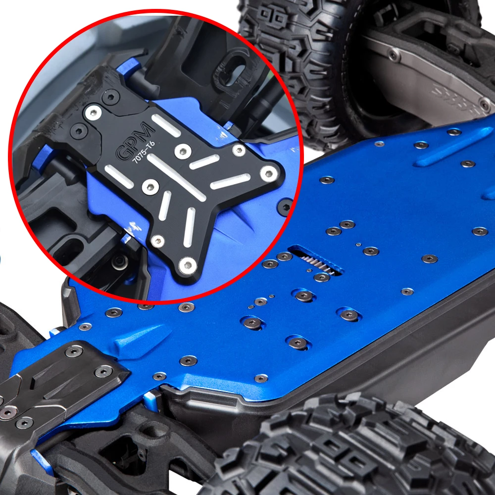 GPM Metal Aluminium Alloy Front Chassis Cover Front Bumper Skidplate 9535 for Traxxas 1/8 Sledge 6S 95076-4 Monster Truck RC Car
GPM Metal Aluminium Alloy Front Chassis Cover Front Bumper Skidplate 9535 for Traxxas 1/8 Sledge 6S 95076-4 Monster Truck RC Car