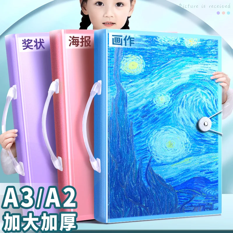 A3/A2 Art Portfolio Thickened Double Sided High Transparent Artwork Storage Poster Certificate Holder Drawing Paper Organizer
A3/A2 Art Portfolio Thickened Double Sided High Transparent Artwork Storage Poster Certificate Holder Drawing Paper Organizer