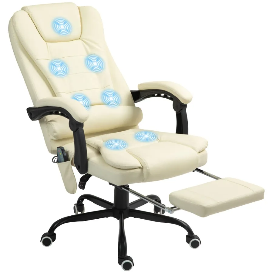 Vinsetto 7Point Vibrating Massage Office Chair High Back Computer Chair with Lumbar Support Footrest Reclining Back Adjustable
Vinsetto 7Point Vibrating Massage Office Chair High Back Computer Chair with Lumbar Support Footrest Reclining Back Adjustable
