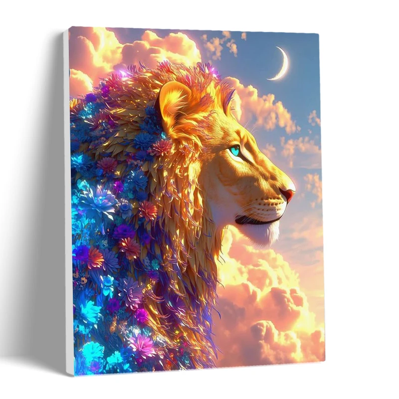 CHENISTORY Paint By Number Animal Lion Drawing On Canvas Art Gift DIY Pictures By Number Kits Home Decor
CHENISTORY Paint By Number Animal Lion Drawing On Canvas Art Gift DIY Pictures By Number Kits Home Decor