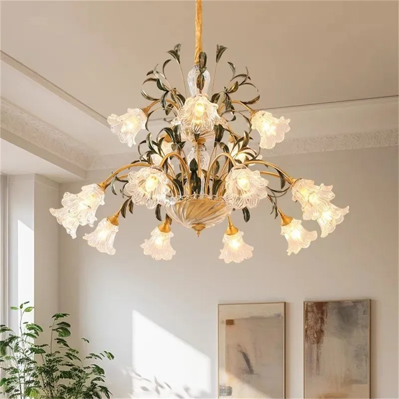CEDRIC American Pastoral Chandelier French Creativity Flower Living Room Dining Room Bedroom Villa Home Decoration Pendant Lamp
CEDRIC American Pastoral Chandelier French Creativity Flower Living Room Dining Room Bedroom Villa Home Decoration Pendant Lamp