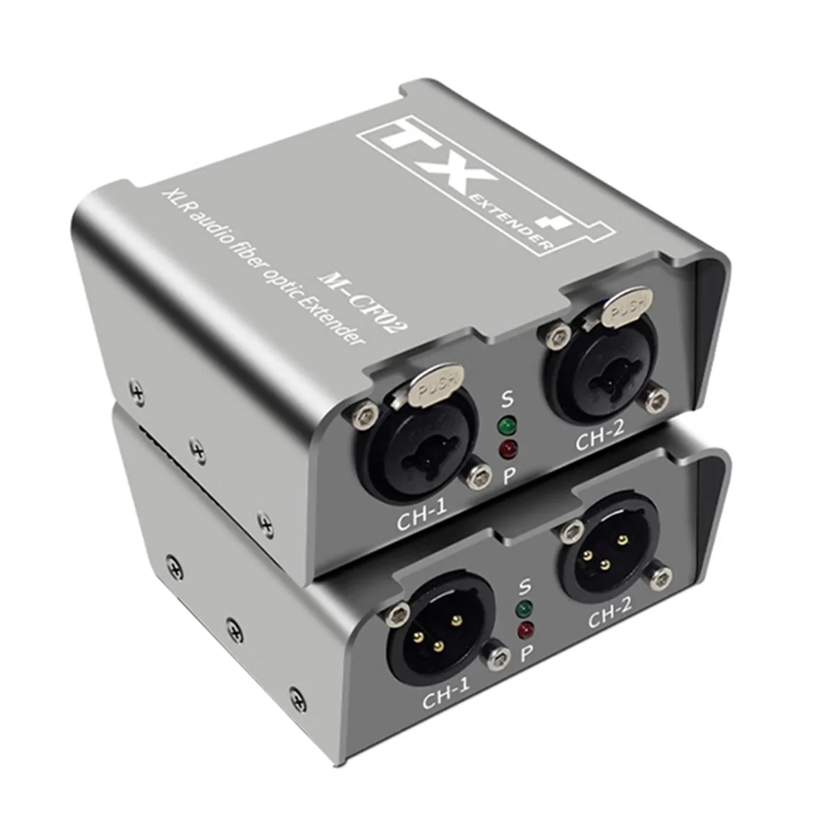 HOT 2 Way XLR Audio Fiber Optical Extender Transceiver Receiver Up to 20km 2 CH XLR Balanced Audio Fiber Extender EU Plug
HOT 2 Way XLR Audio Fiber Optical Extender Transceiver Receiver Up to 20km 2 CH XLR Balanced Audio Fiber Extender EU Plug