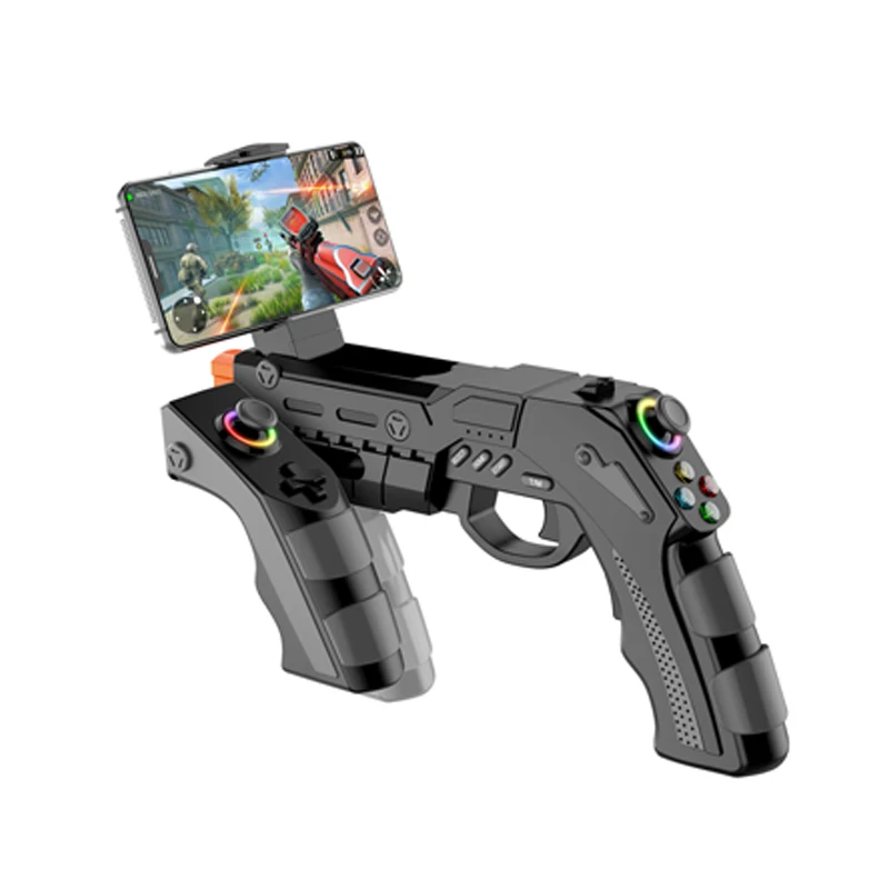 Беспроводной игровой пистолет PG-9257 для PS4/PS3/Android/iOS/ПК/Смартфонов с гироскопом, вибрацией, быстрой стрельбой и RGB-подсветкой
Беспроводной игровой пистолет PG-9257 для PS4/PS3/Android/iOS/ПК/Смартфонов с гироскопом, вибрацией, быстрой стрельбой и RGB-подсветкой