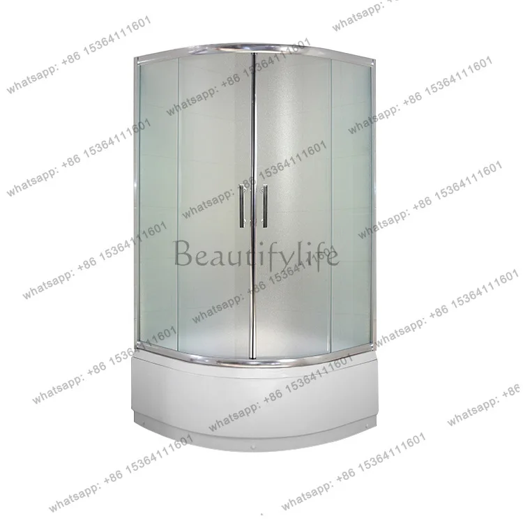 Integral shower room household dry and wet separation glass partition tempered sliding door
Integral shower room household dry and wet separation glass partition tempered sliding door