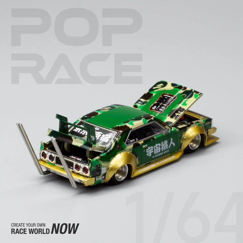 POP RACE 1:64 SKYLINE C210 KAIDOGreen Color Diecast Stocks In 2025 Collection Gift Scale Model Car
POP RACE 1:64 SKYLINE C210 KAIDOGreen Color Diecast Stocks In 2025 Collection Gift Scale Model Car