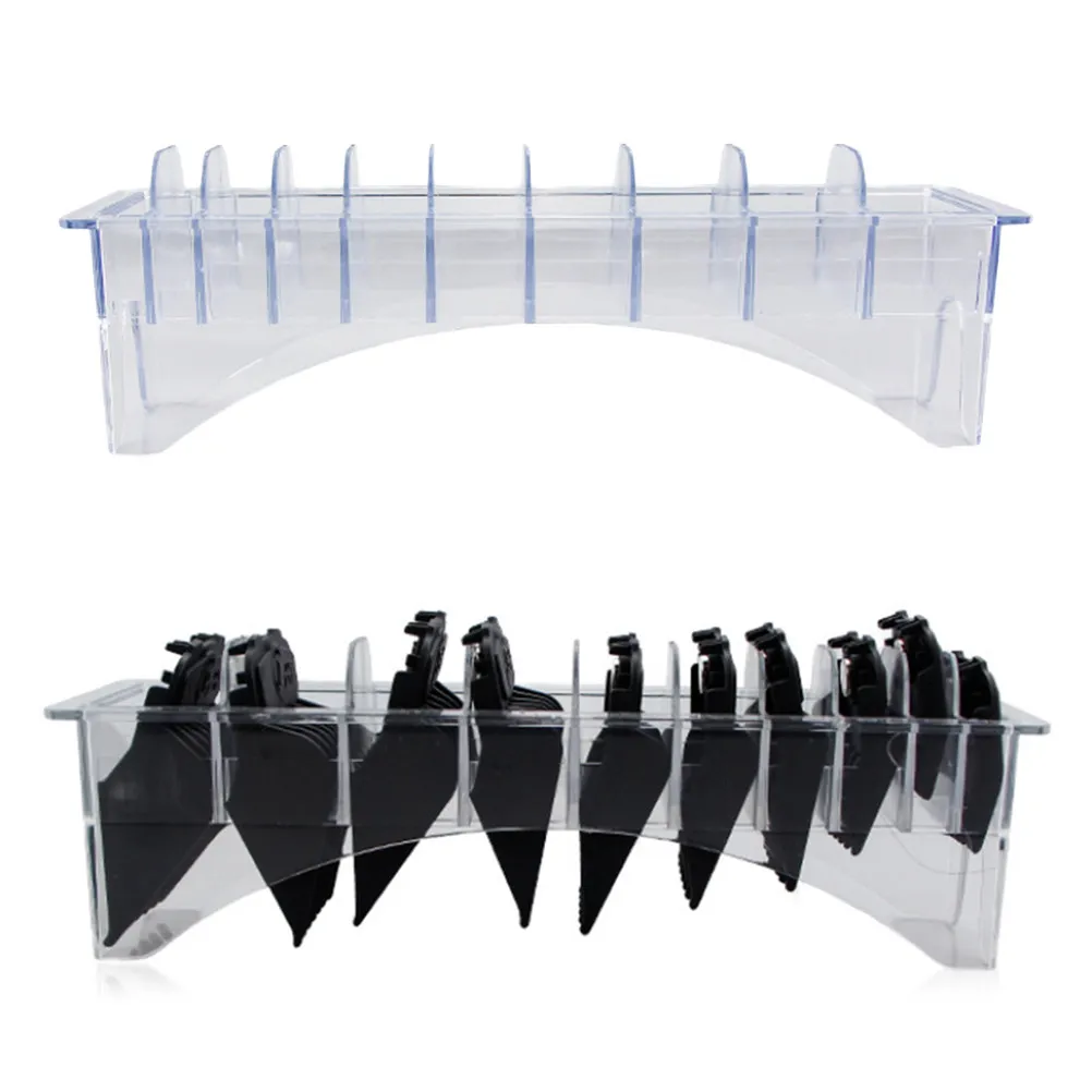 10Pcs Comb Storage Box Transparent Plastic Organizer for Hair Clipper Accessories Hairdresser Tool Storage Box
10Pcs Comb Storage Box Transparent Plastic Organizer for Hair Clipper Accessories Hairdresser Tool Storage Box