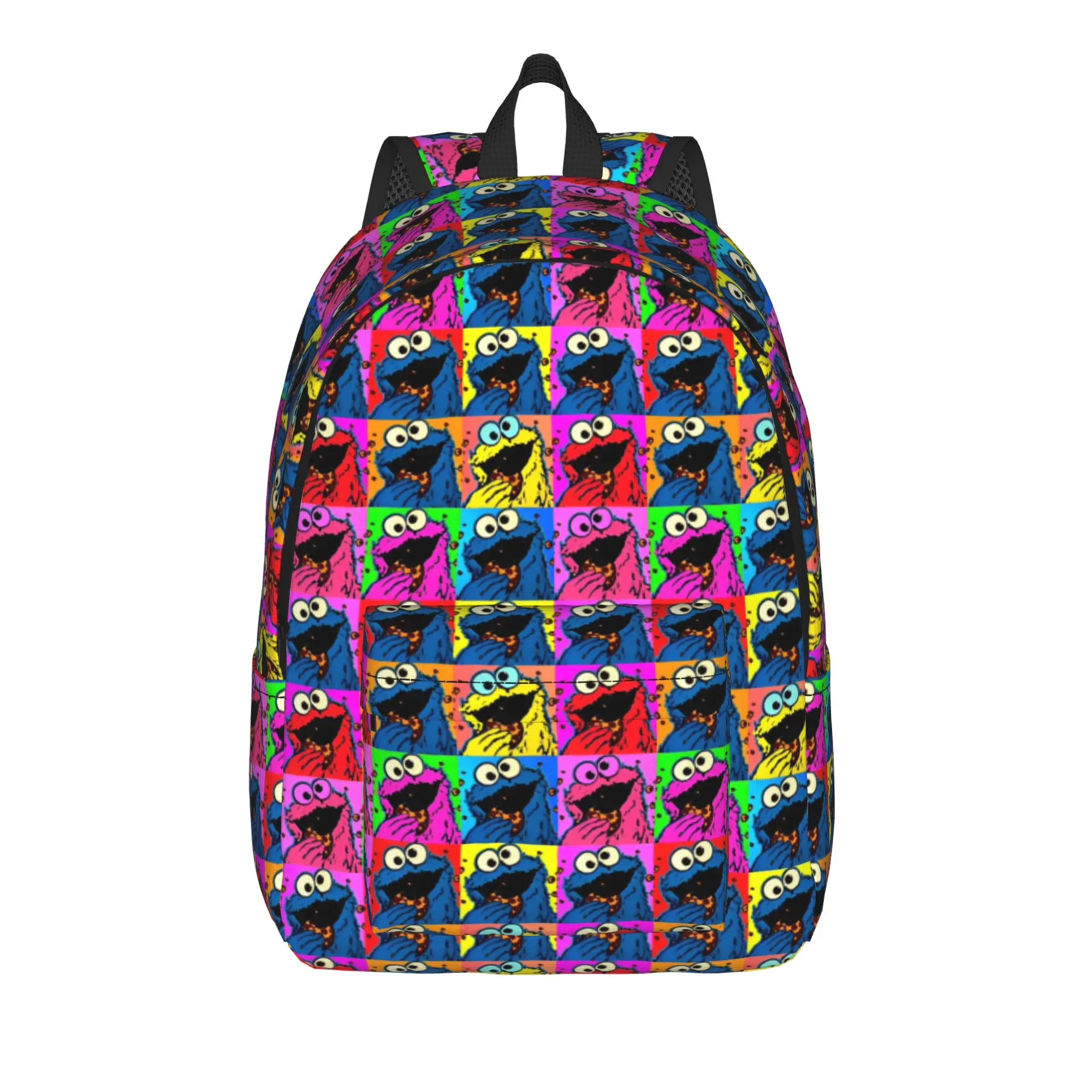Funny Cool Backpack with Pocket High School Hiking Travel Sesames Streets Daypack for Men Women College Shoulder Bag
Funny Cool Backpack with Pocket High School Hiking Travel Sesames Streets Daypack for Men Women College Shoulder Bag