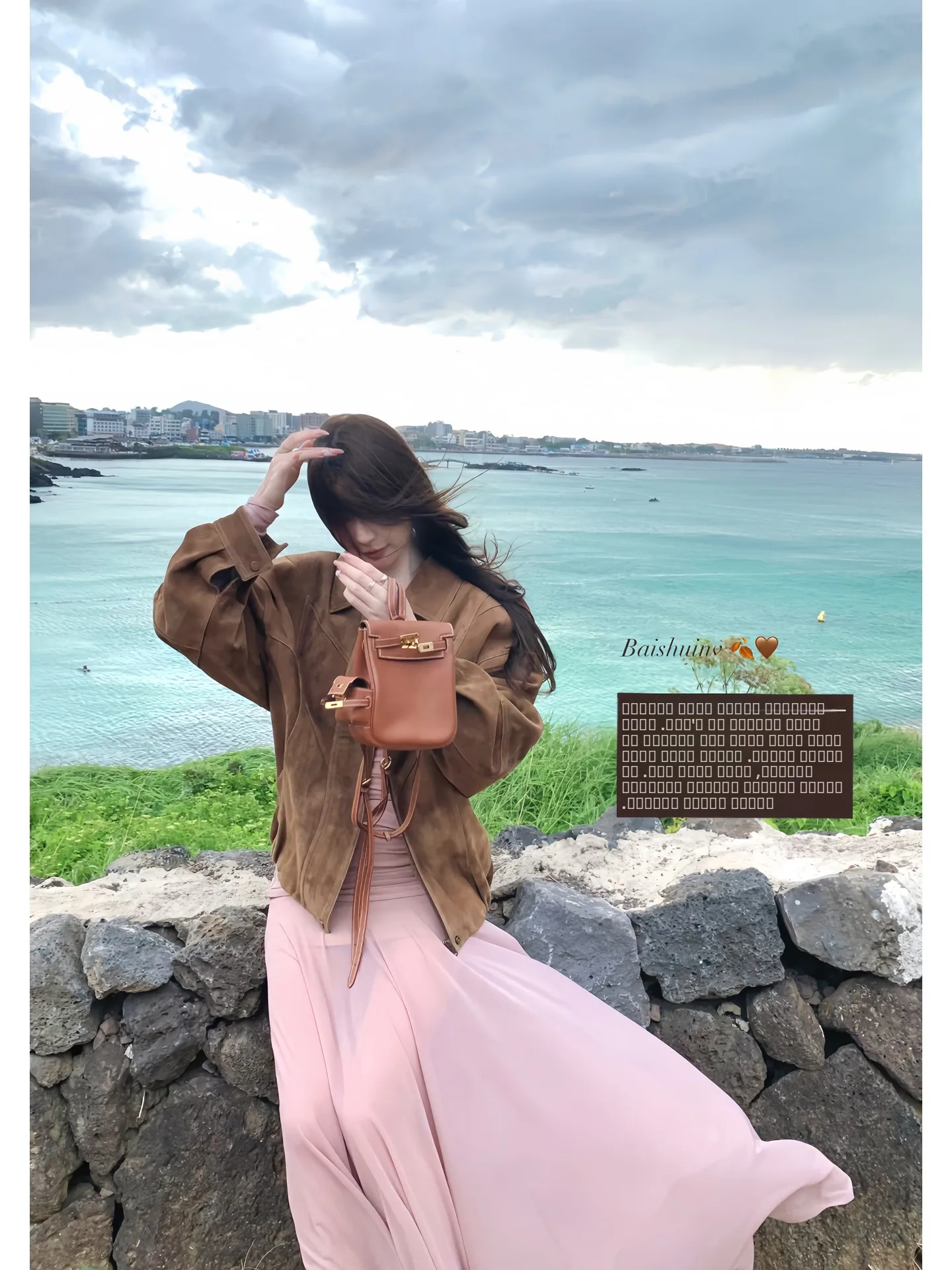 White Water Women's Brown Suede Vintage Outerwear Korean Sle Initial Autumn Aosphere Sensation Merald Coat for Ladies
White Water Women's Brown Suede Vintage Outerwear Korean Sle Initial Autumn Aosphere Sensation Merald Coat for Ladies