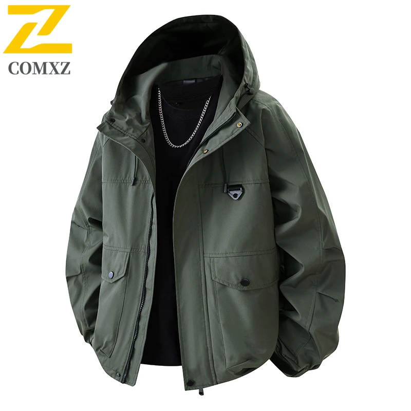 Весенне-осенняя мужская куртка, модное черное пальто с капюшоном, новинка 2023 года, мужская ветрозащитная водонепроницаемая альпинистская зарядная куртка 7XL 8XL
Весенне-осенняя мужская куртка, модное черное пальто с капюшоном, новинка 2023 года, мужская ветрозащитная водонепроницаемая альпинистская зарядная куртка 7XL 8XL