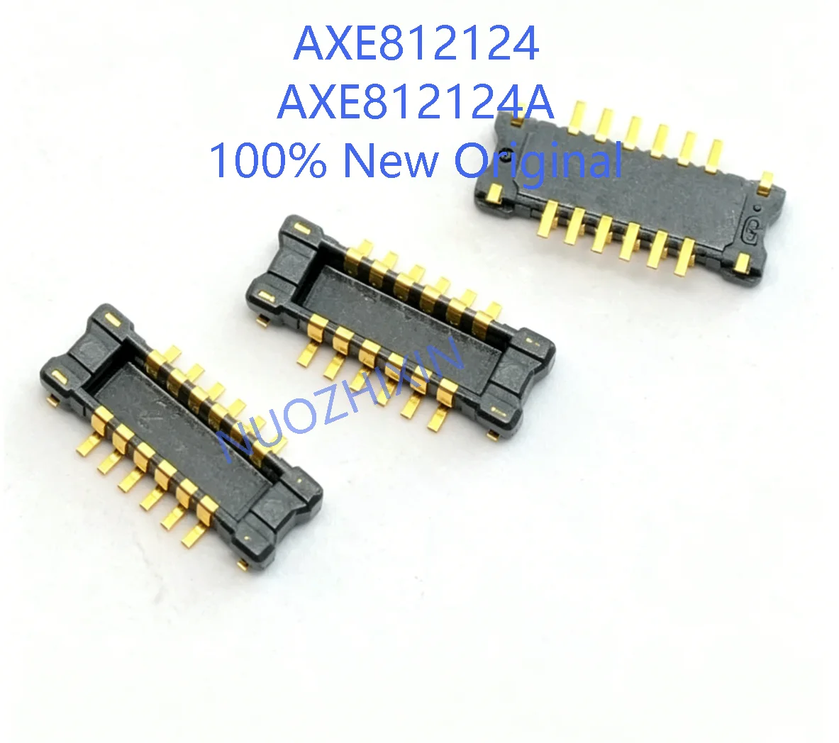 10PCS AXE812124 AXE812124A 12Pin Board to Board Connector 0.35mm Pitch 0.8mm Stack Height SMD RoHS New Original AXE812124
10PCS AXE812124 AXE812124A 12Pin Board to Board Connector 0.35mm Pitch 0.8mm Stack Height SMD RoHS New Original AXE812124