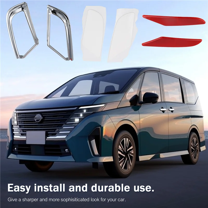 L37A-для Nissan Serena C27 2017-2020, задний бампер автомобиля, противотуманная фара, предупреждающий защитный отражатель, накладка на панель с декоративной рамкой
L37A-для Nissan Serena C27 2017-2020, задний бампер автомобиля, противотуманная фара, предупреждающий защитный отражатель, накладка на панель с декоративной рамкой
