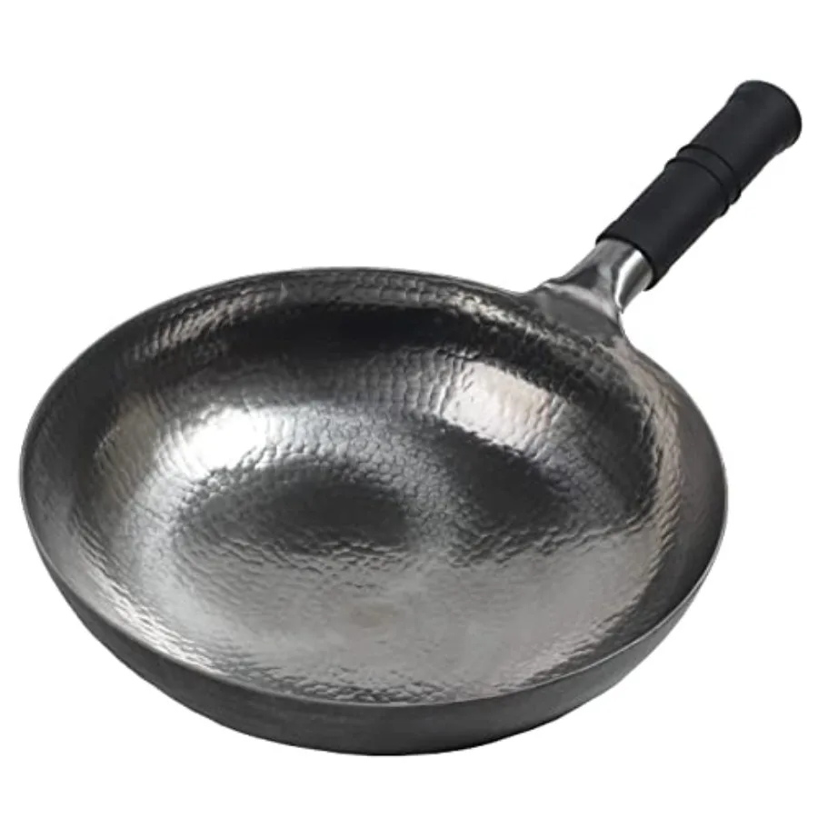 Wok pan 5th Generation Traditional Hand Hammered Uncoated Carbon Steel Pow Wok with one piece Steel Handle one piece pan 13.3 I
Wok pan 5th Generation Traditional Hand Hammered Uncoated Carbon Steel Pow Wok with one piece Steel Handle one piece pan 13.3 I