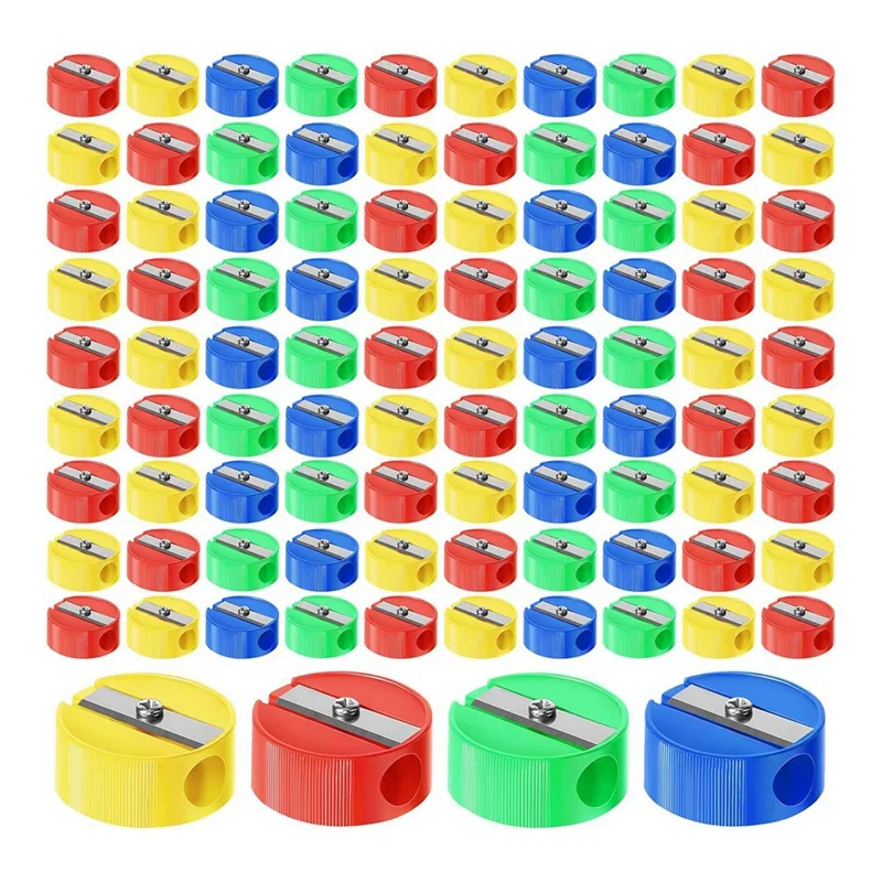 400 Pcs Pencil Sharpeners Bulk Mini Round Handheld Pencil Sharpener Plastic Pocket Sized Pencil Sharpeners For Kids
400 Pcs Pencil Sharpeners Bulk Mini Round Handheld Pencil Sharpener Plastic Pocket Sized Pencil Sharpeners For Kids