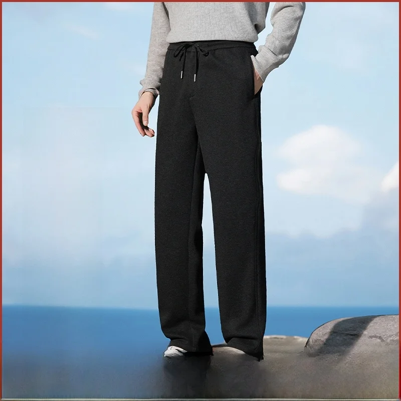 Повседневные уличные брюки из шерсти с эластичной резинкой на талии, прямые брюки для мужчин и женщин, пары, осень-зима, новый Sle
Повседневные уличные брюки из шерсти с эластичной резинкой на талии, прямые брюки для мужчин и женщин, пары, осень-зима, новый Sle