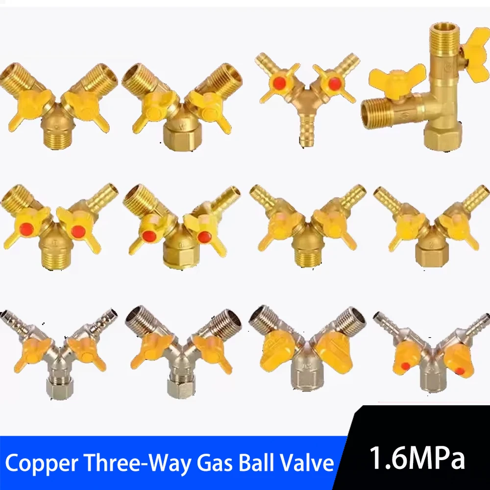 Pipe Fittings 1/2 IN ball valve fittings liquefied gas gas pipeline valve switch copper rod copper core tee socket connector
Pipe Fittings 1/2 IN ball valve fittings liquefied gas gas pipeline valve switch copper rod copper core tee socket connector