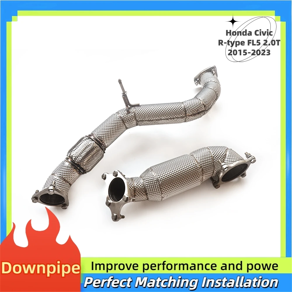 For Honda Civic R-type/R-type FL5 2.0T 2015-2023 Automotive Parts Exhaust Pipe Downpipe Exhaust Pipe Catalytic down pipe
For Honda Civic R-type/R-type FL5 2.0T 2015-2023 Automotive Parts Exhaust Pipe Downpipe Exhaust Pipe Catalytic down pipe