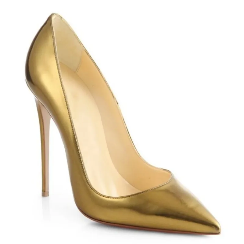 SHOFOO shoes Fashionable women's high heels. About 12cm heel height. Pointed toe pumps. Gold single shoes. Fashion show banquet
SHOFOO shoes Fashionable women's high heels. About 12cm heel height. Pointed toe pumps. Gold single shoes. Fashion show banquet